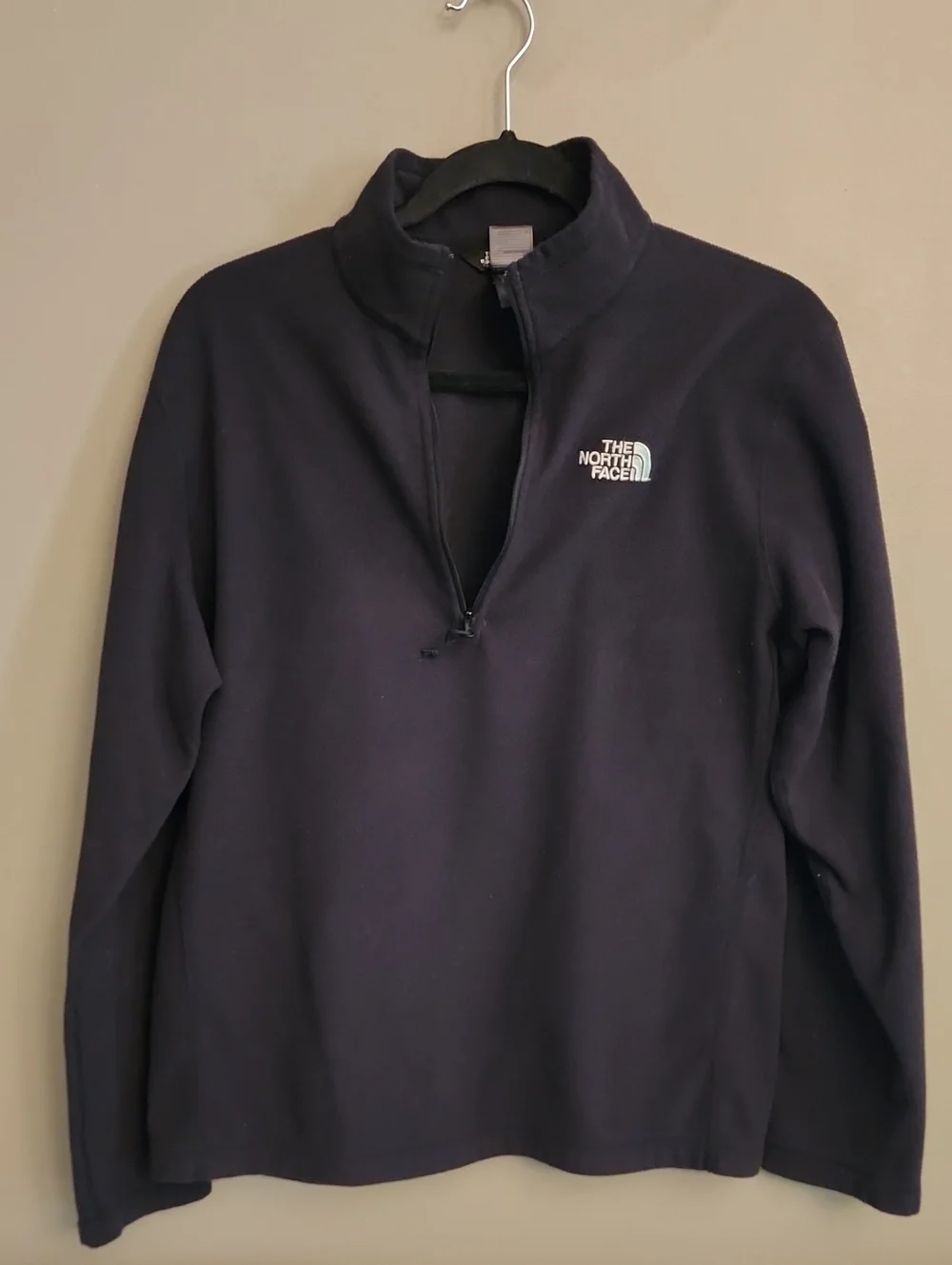 The North Face Black Half-Zip Fleece Pullover